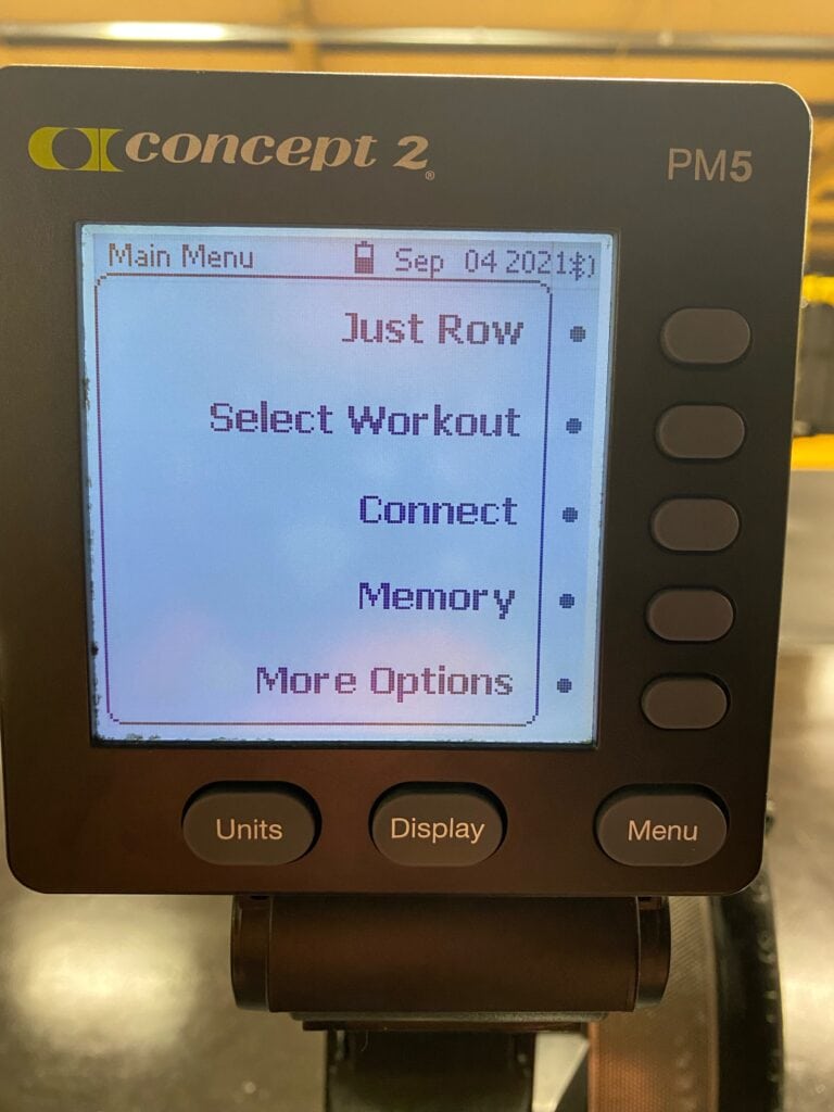 Concept2 RowErg PM5